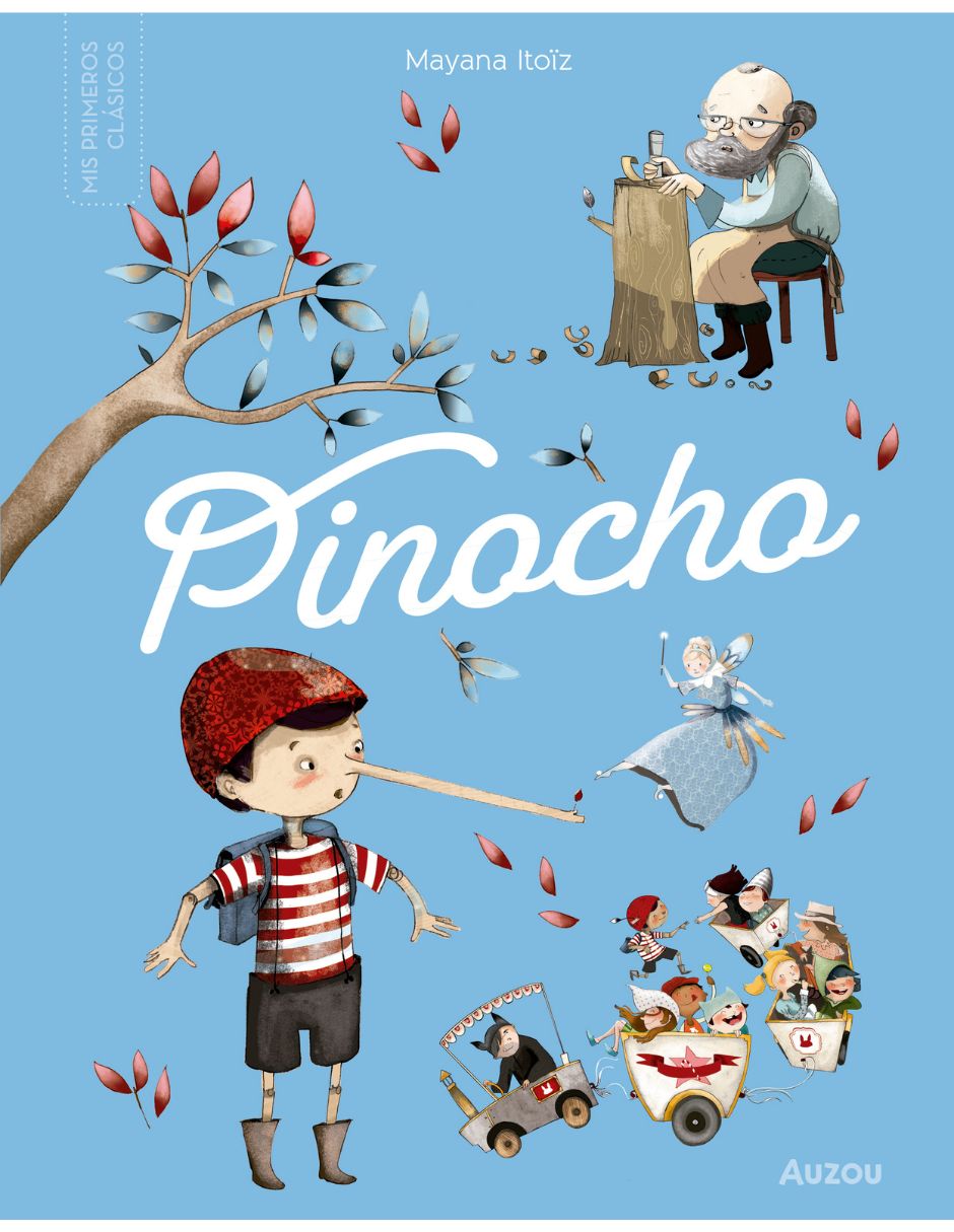 Libro Pequeños Clásicos Pinocho de Mayana Itoiz 1