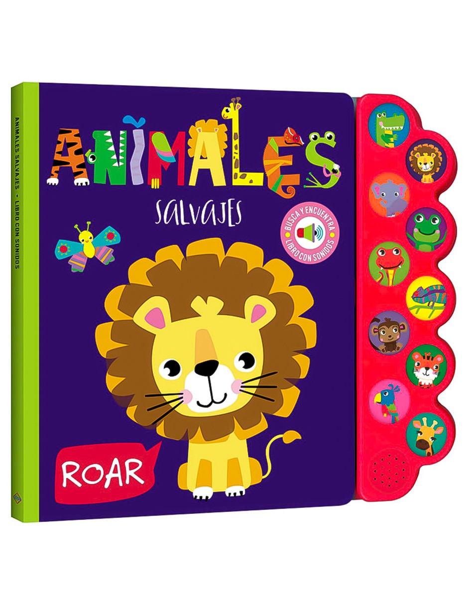Imagen de producto Libro Animales Salvajes: Libro con Sonidos de Lexus
