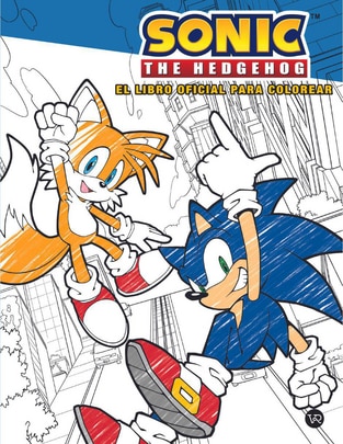 Libro Sonic The Hedgehog El Libro Oficial para colorear de Insight Editions Libro Sonic The Hedgehog El Libro Oficial para colorear de Insight Editions