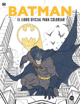 Libro Batman El Libro Oficial para colorear de Insight Editions