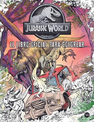Libro Jurassic World El Libro Oficial para colorear de Insight Editions