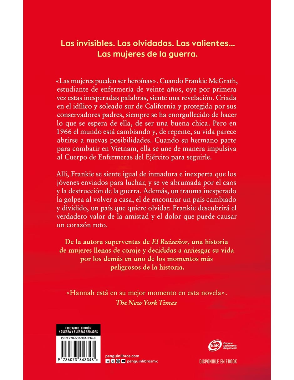 Libro Las Mujeres de la Guerra de Kristin Hannah