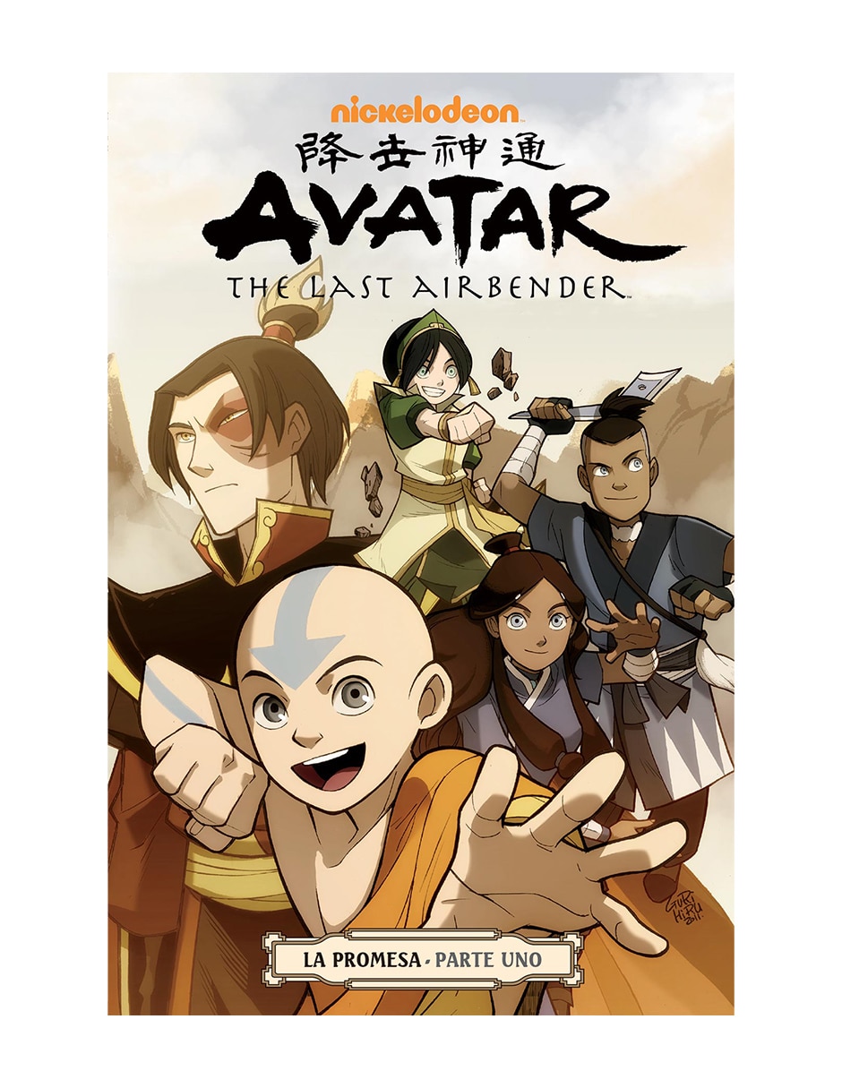 Libro Avatar The Last Airbender La Promesa 1 de Bryan Konietzco, Gene Luen Yang, Michael Dante Dimartino