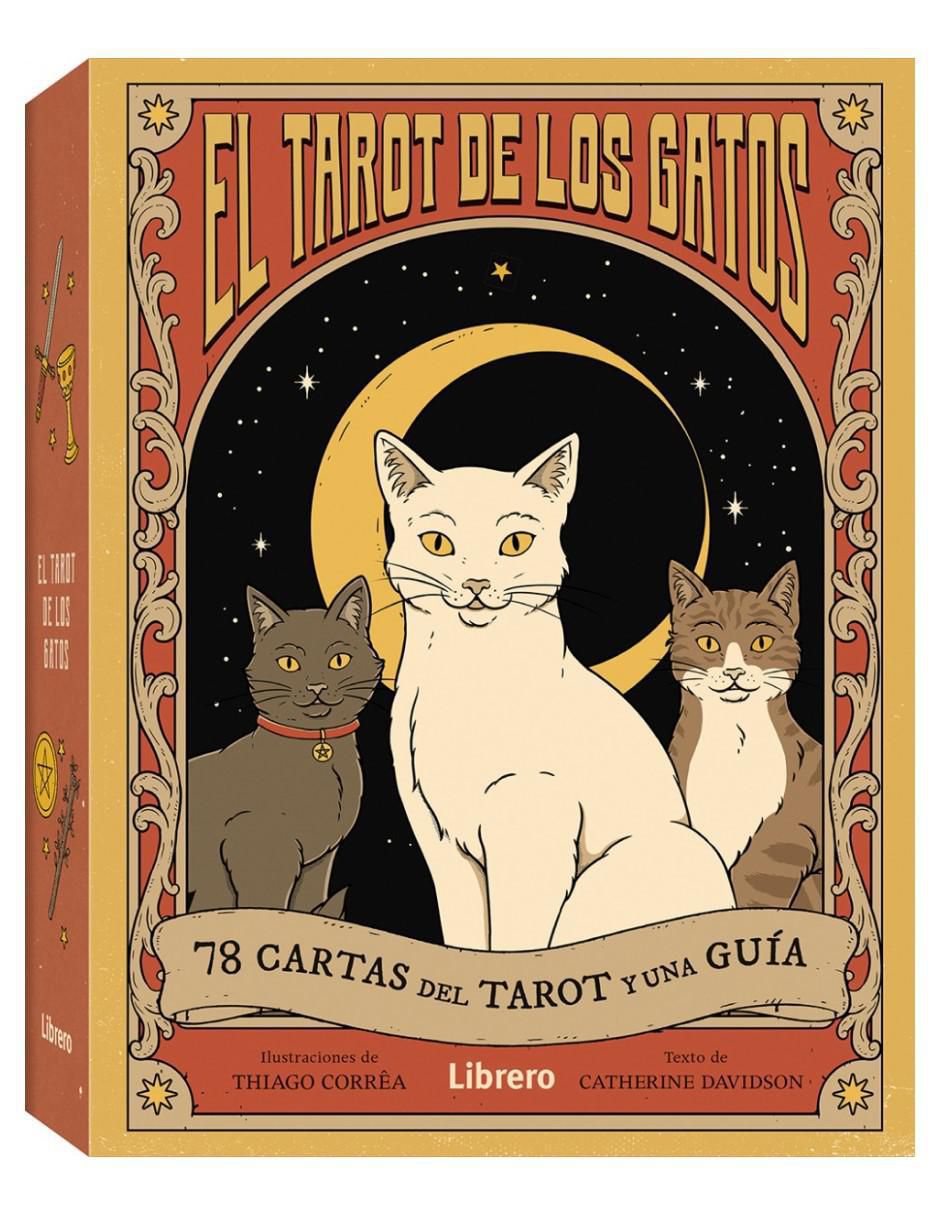 Libro El Tarot de Los Gatos: Manual y Baraja de 78 cartas de Catherine Davidson 1