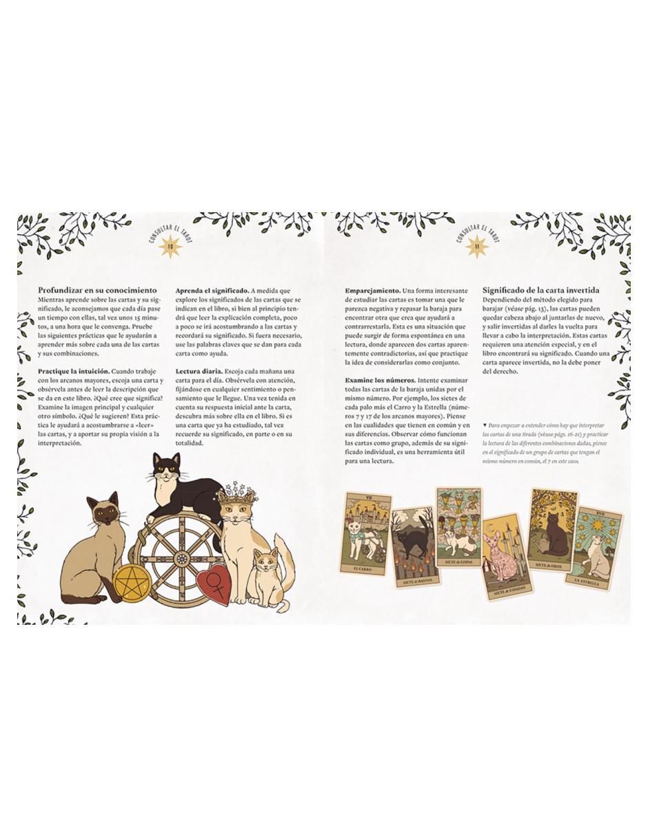 Libro El Tarot de Los Gatos: Manual y Baraja de 78 cartas de Catherine Davidson 4