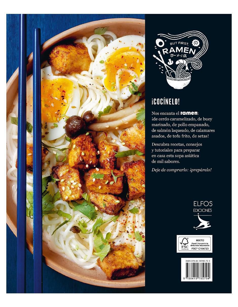 Libro Ramen: Cocinar y Comer de Lelia Castello / Valentine Ferrandi