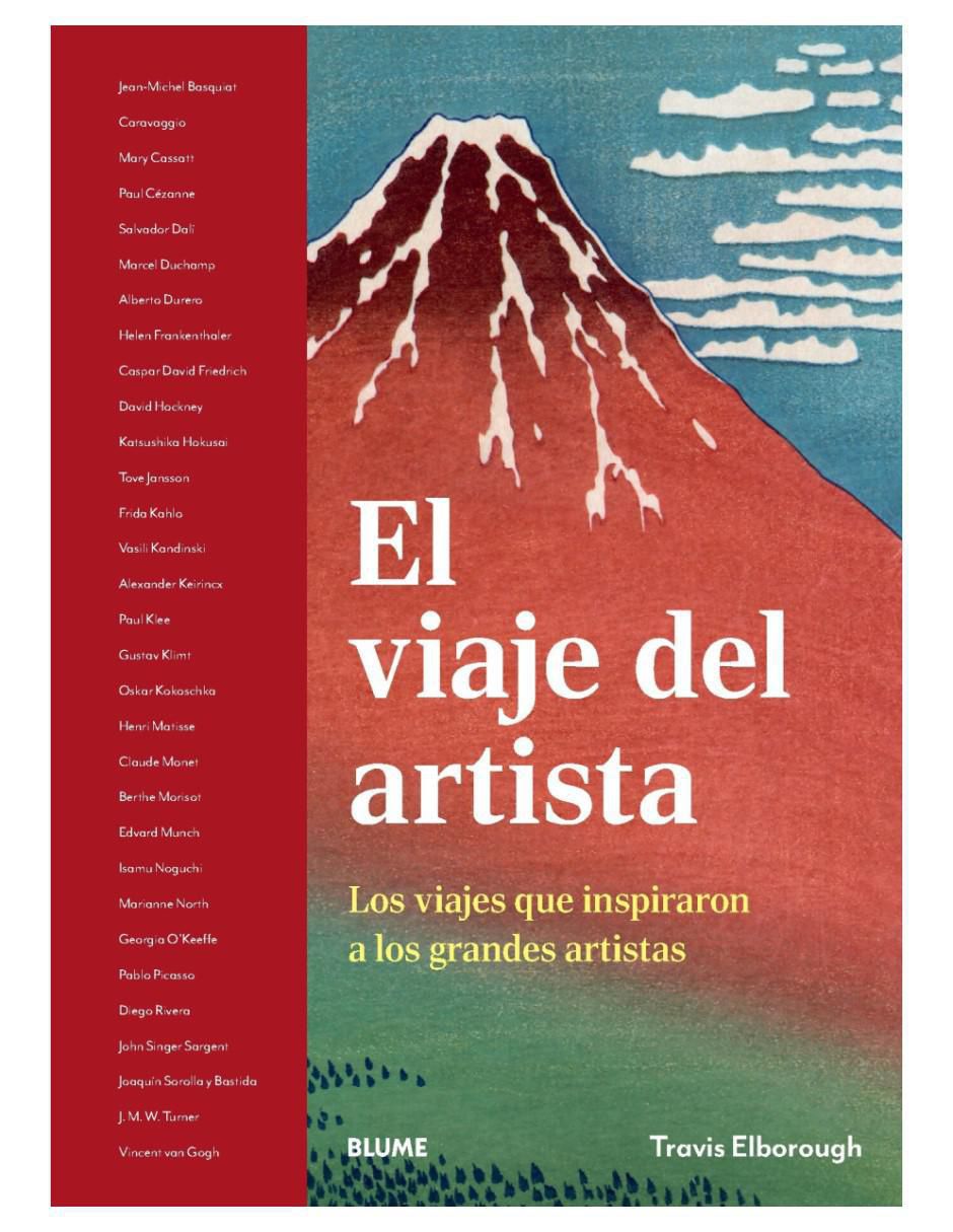 Libro El viaje del artista de Travis Elborough