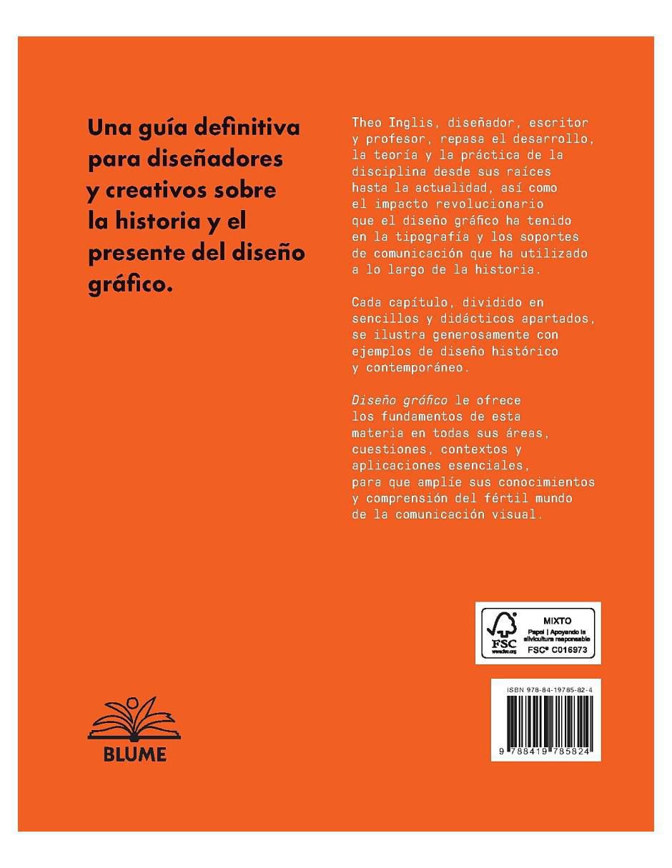 Libro Diseño Gráfico: La Guía Definitiva para Diseñadores de Theo Inglis