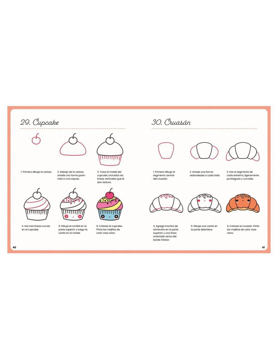 Libro 101 Dibujos Kawaii Superadorables de Lauren Bergstrom