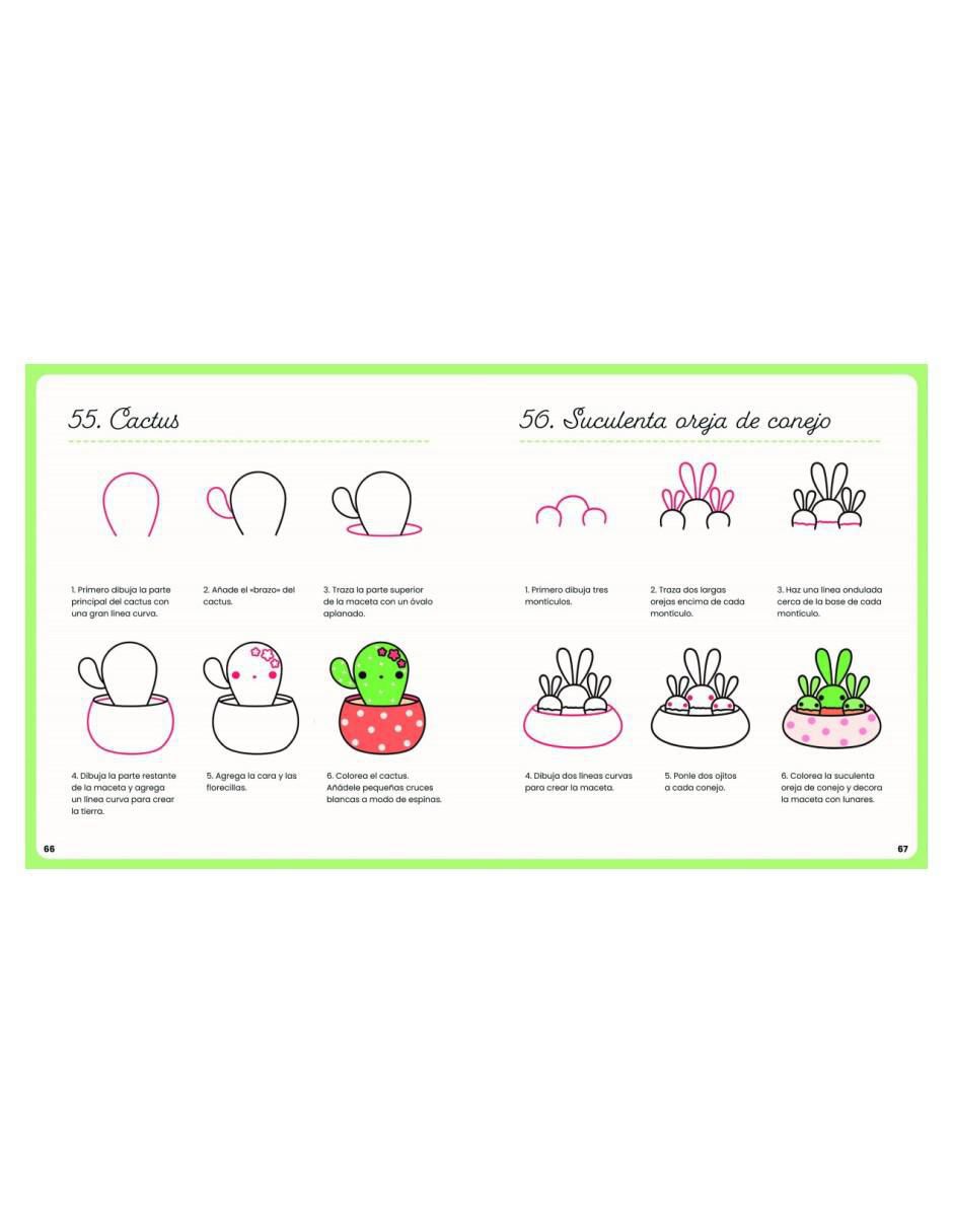 Libro 101 Dibujos Kawaii Superadorables de Lauren Bergstrom