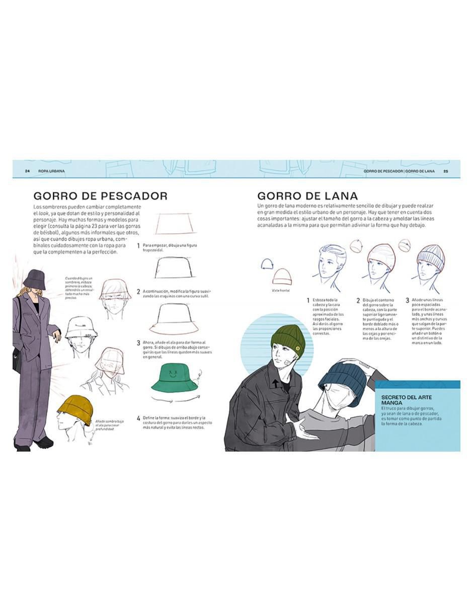 Libro Secretos para Dibujar Moda Manga de Dalia Sharawna