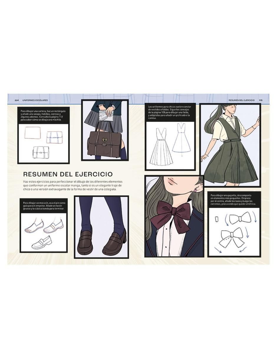 Libro Secretos para Dibujar Moda Manga de Dalia Sharawna