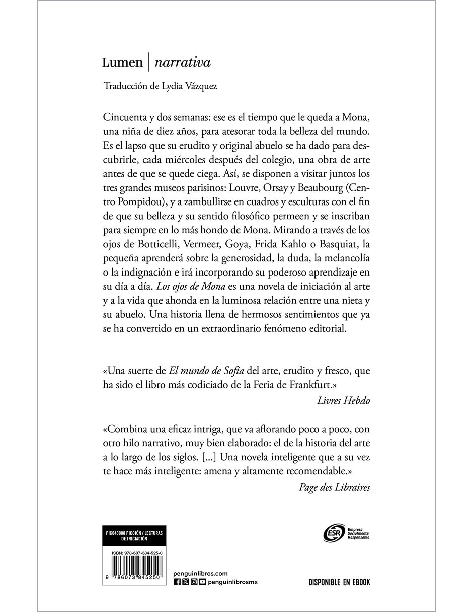 Libro Los ojos de Mona 2