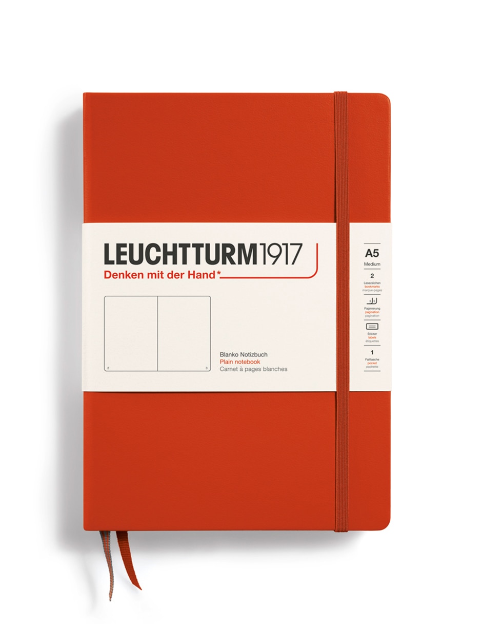 Libreta Leuchtturm hoja blanca