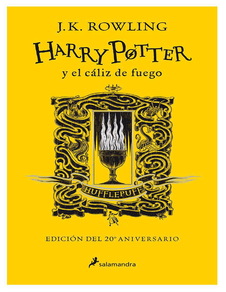 Libro Harry Potter y el cáliz de fuego de J.K. Rowling