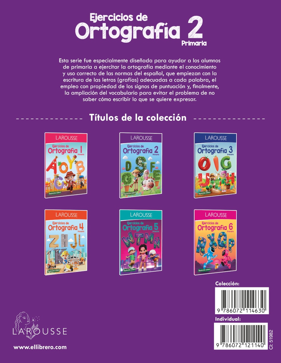 Ejercicios de Ortografía 2 Primaria de Tomas García Cerezo 2