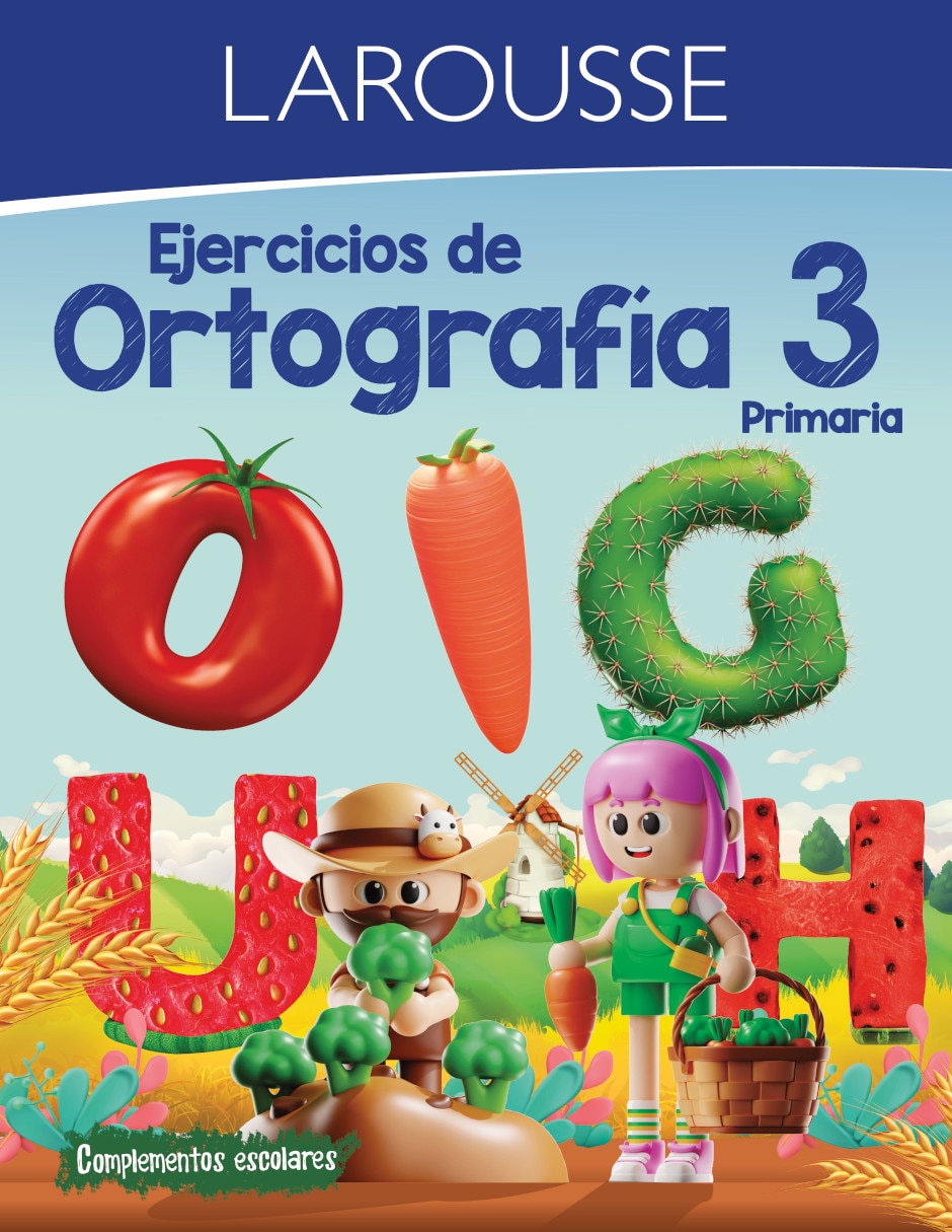 Libro Ejercicios de Ortografia 3 Primaria de Ediciones Larousse