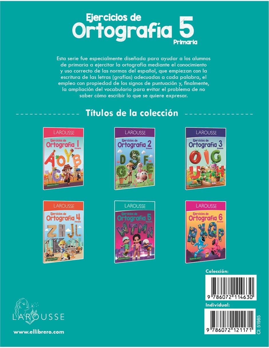 Libro Ejercicios de Ortografia 5 Primaria de Ediciones 2