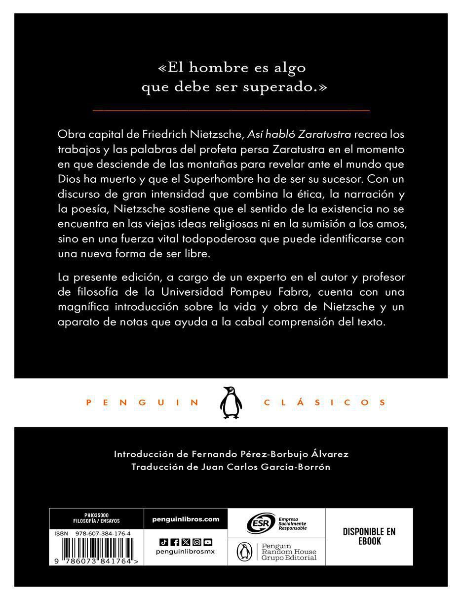Libro Así habló Zaratustra de Edición de Fernando Pérez-Borbujo Álvarez 3