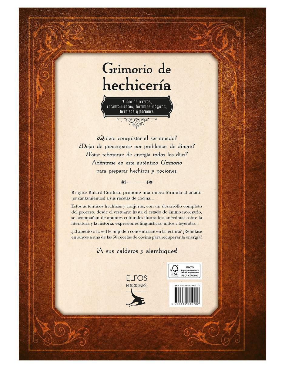 Libro Grimorio de hechicería de Elfos 2