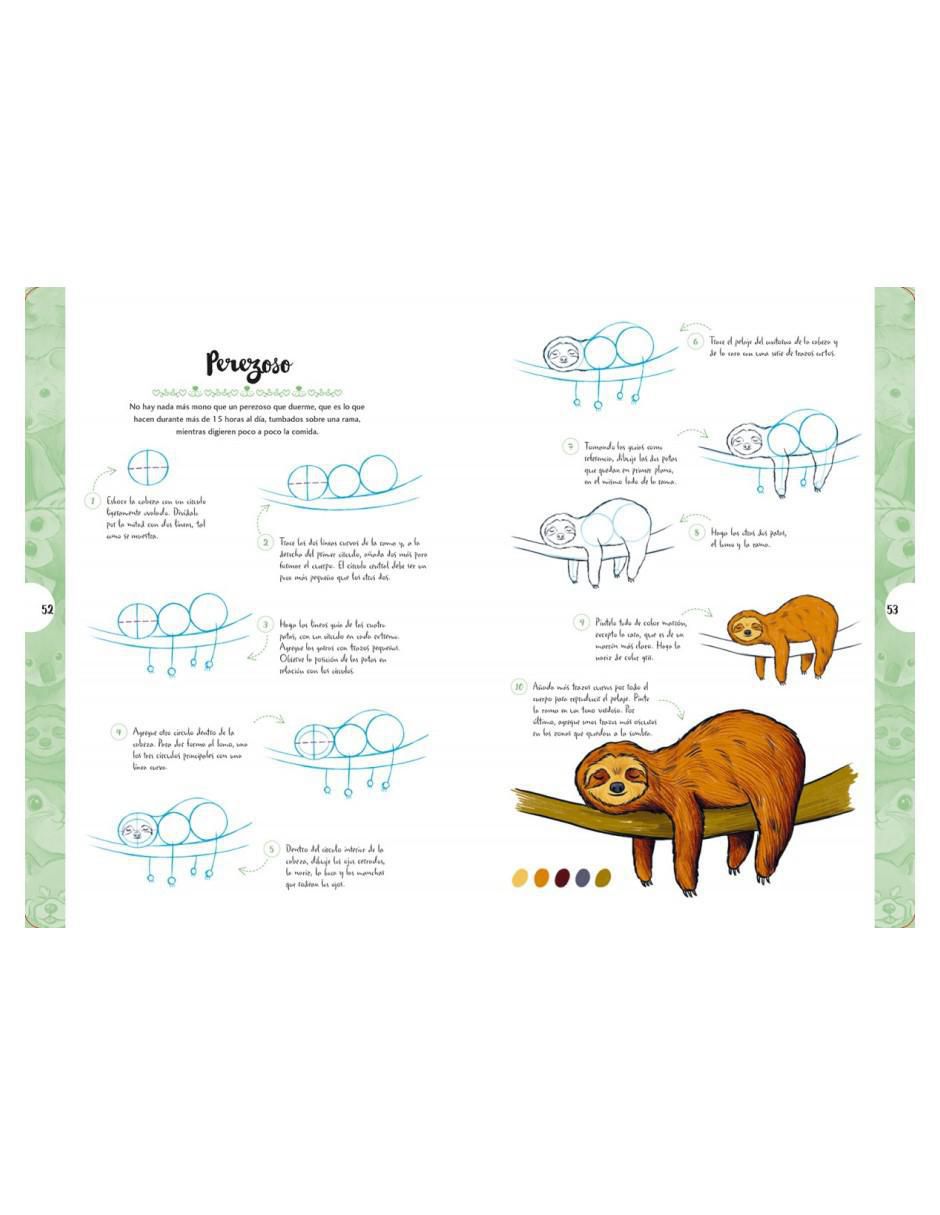 Libro Dibujar en 10 pasos: Animales adorables de 3