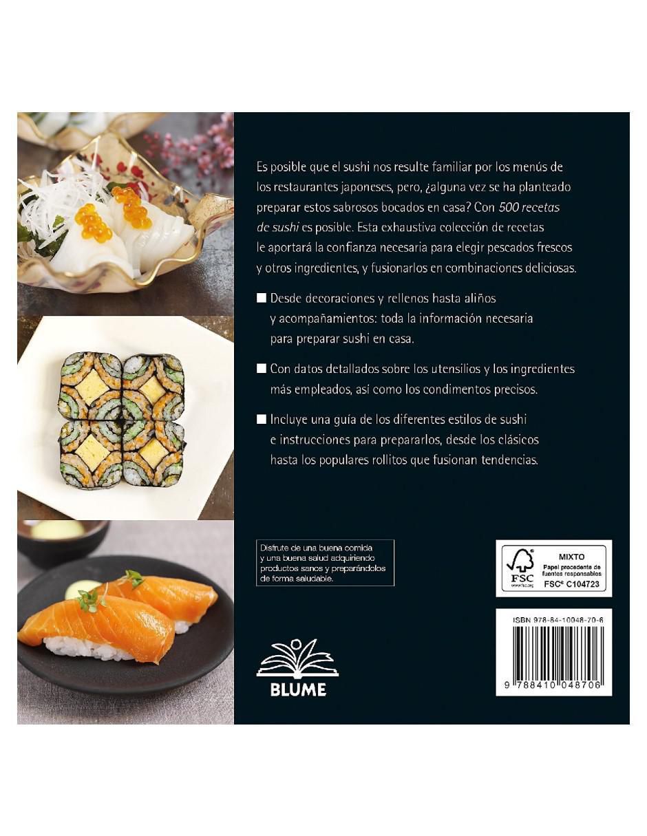 Libro 500 recetas de sushi de 2