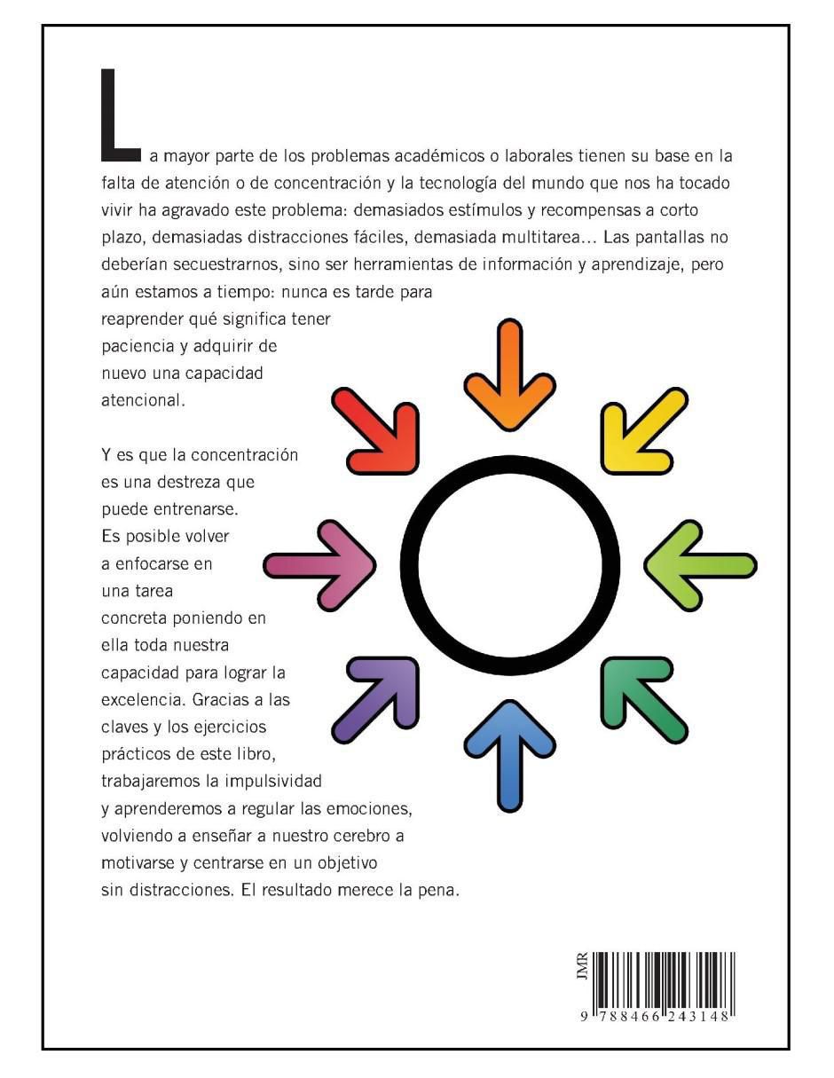 Libro Técnicas para mejorar la concentración de 2