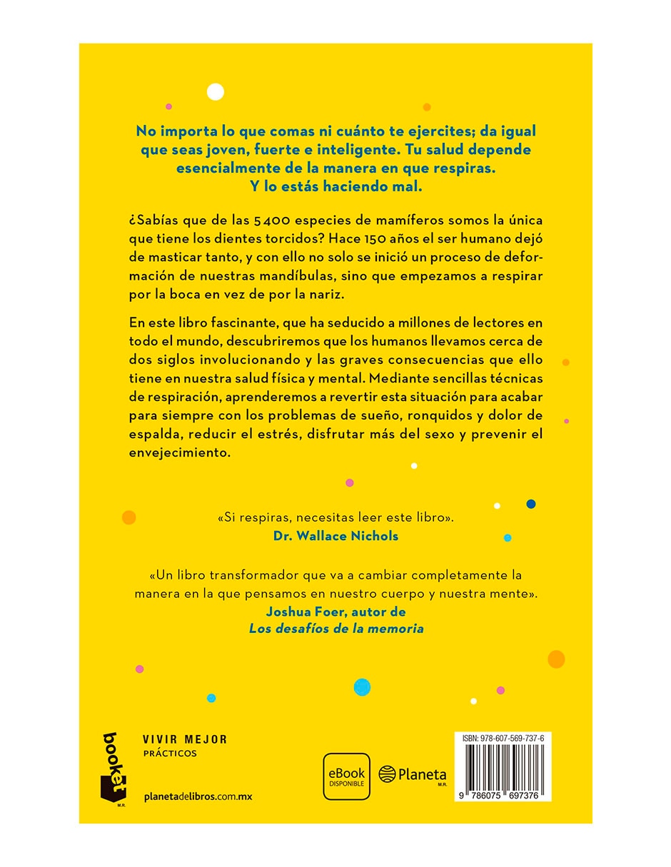 Libro Respira de James Nestor
