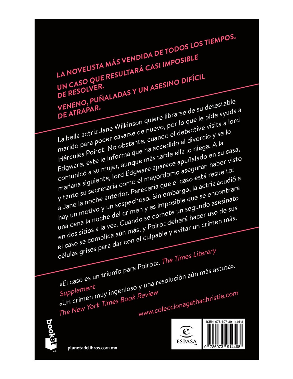 Libro La muerte de Lord Edgware de Agatha Christie