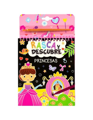 Libro Infantil Rasca y Descubre: Princesas de Silver Dolphin