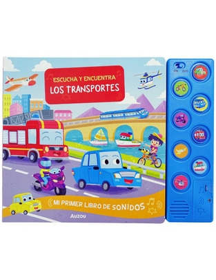 Libro Escucha y Encuentra Los Transportes de Gabriele Tafuni