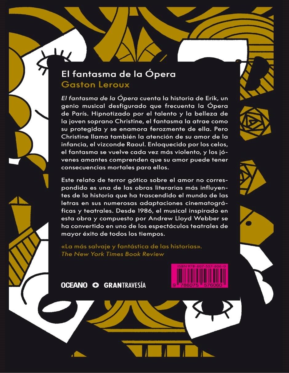 Libro El fantasma de la opera de Gaston Leroux 2