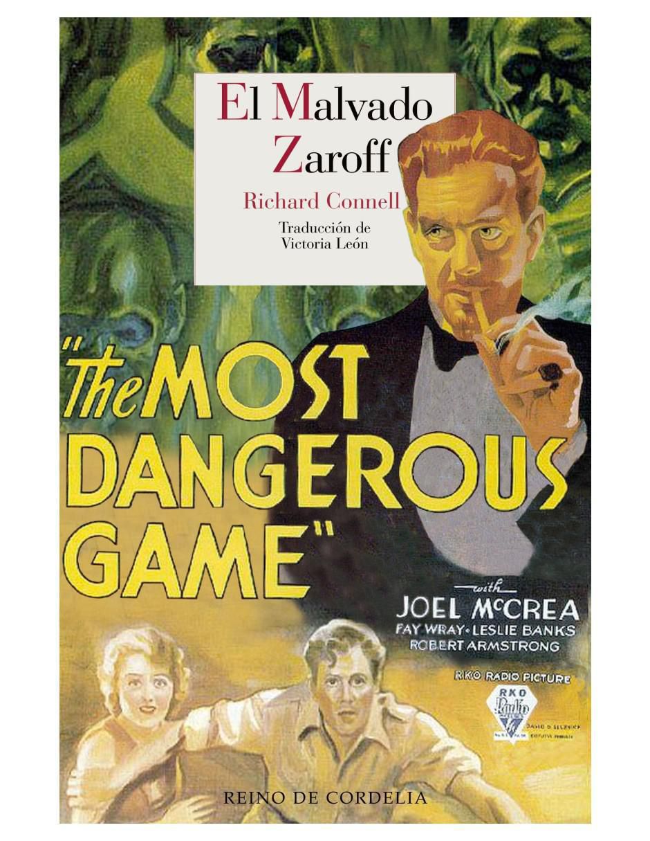 Libro El Malvado Zaroff de Richard Connell Libro El Malvado Zaroff de Richard Connell