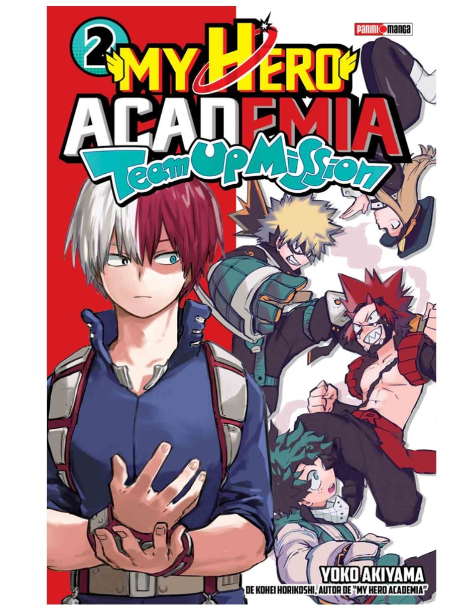 Imagen de producto Manga My Hero Academia Team Up Mission N.2