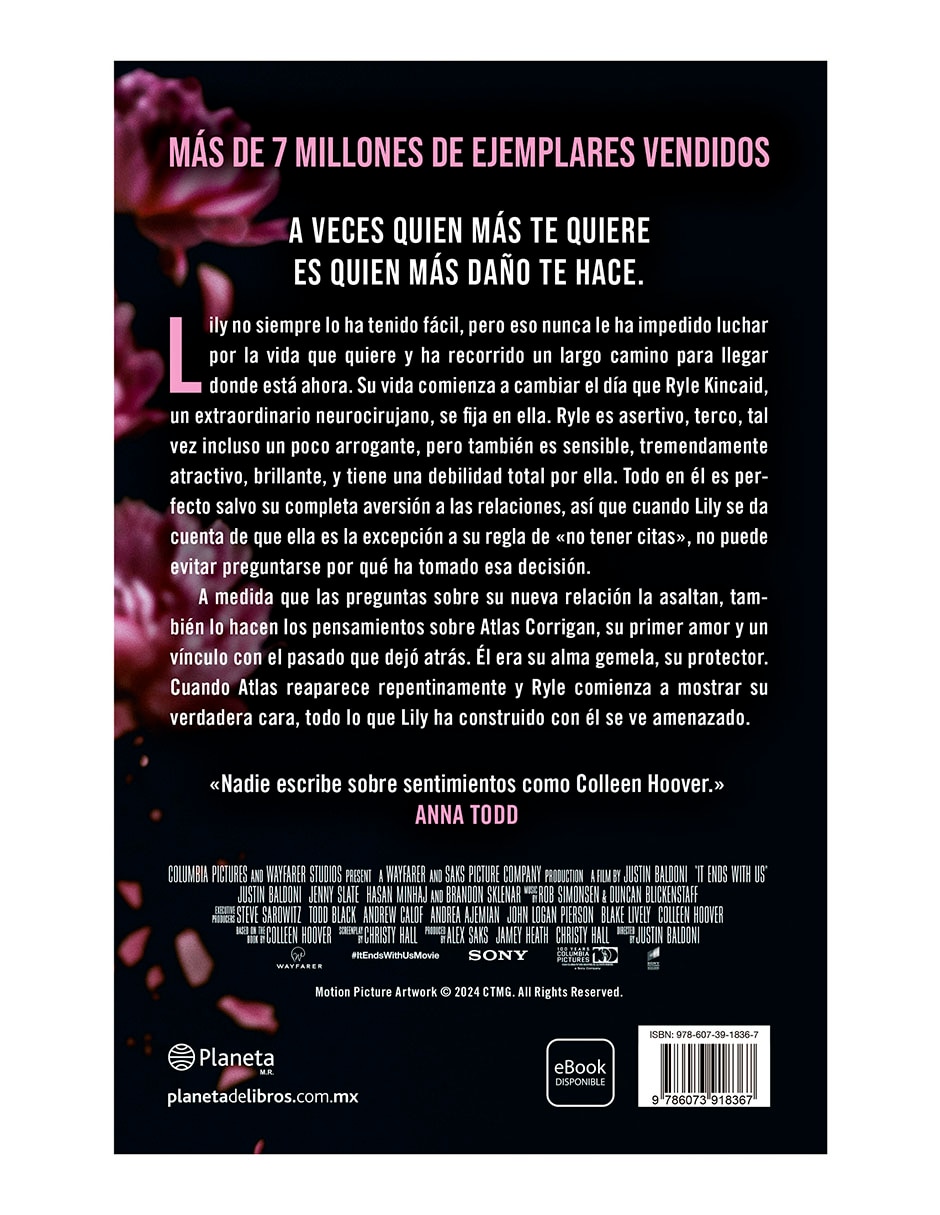 Libro Romper el circulo de Colleen Hoover 4