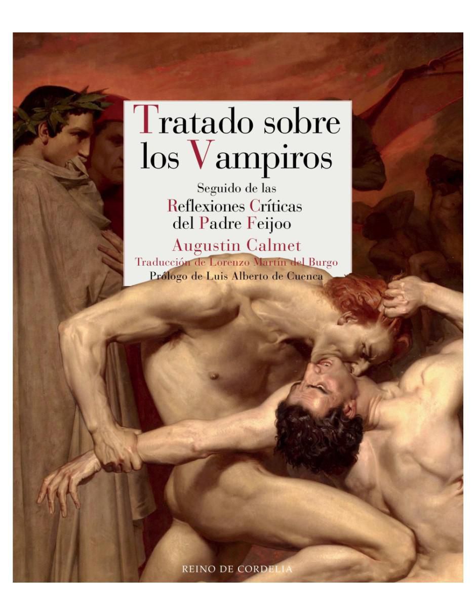 Libro Tratado sobre los vampiros de 1