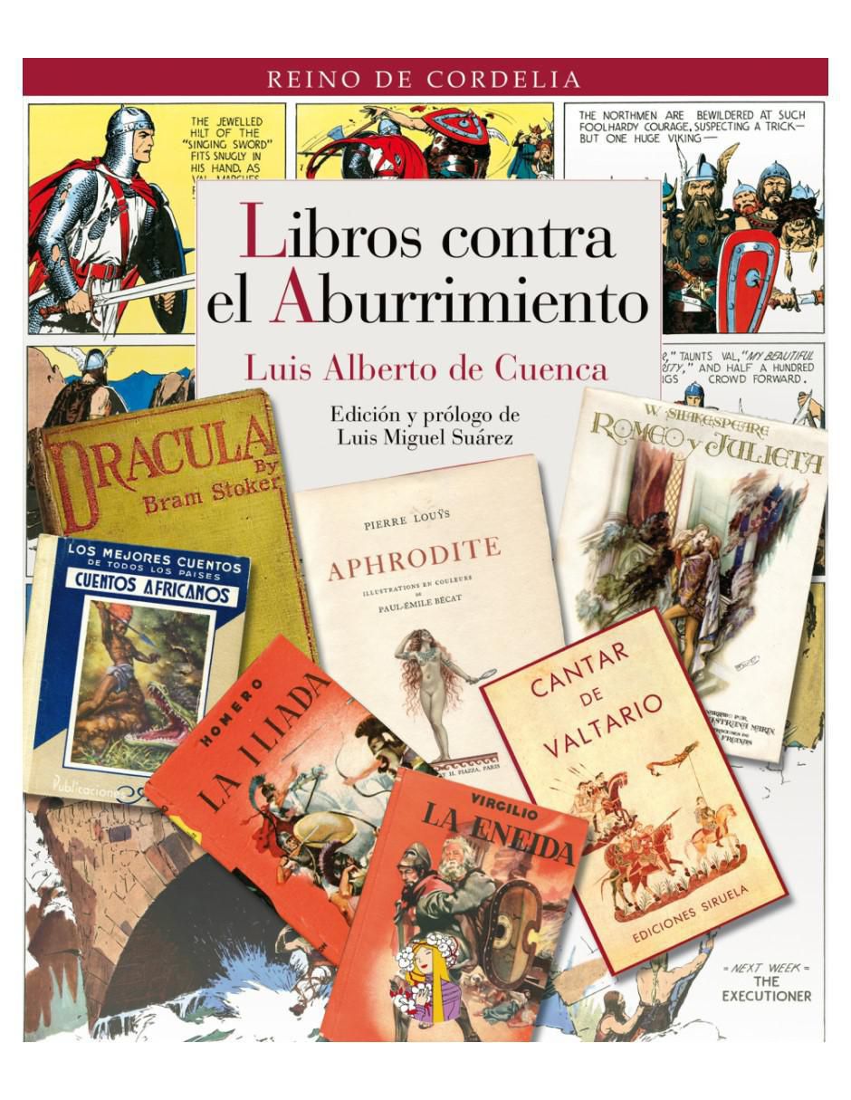 Libro Libros contra el aburrimiento de Luis Alberto De Cuenca
