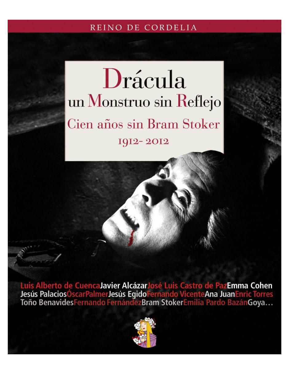 Libro Drácula un Mostruo sin Reflejo de 1