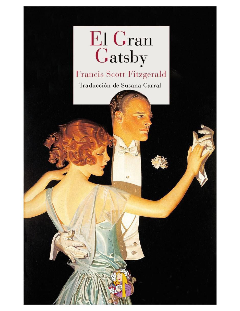 Libro El Gran Gatsby de Francis Scott Fitzgerald Libro El Gran Gatsby de Francis Scott Fitzgerald