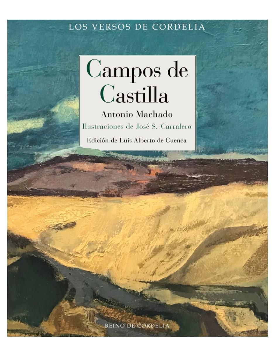 Libro Campos de Castilla de Antonio Machado y José Carrelero Libro Campos de Castilla de Antonio Machado y José Carrelero