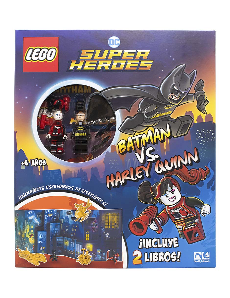Libro Lego Batman VS Harley Quinn de Ediciones