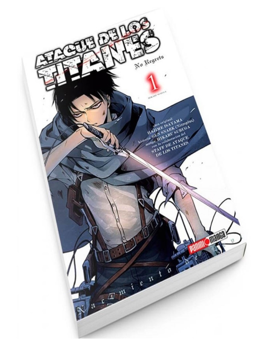 Manga Ataque De Los Titanes No Regrets N.1 Manga Ataque De Los Titanes No Regrets N.1