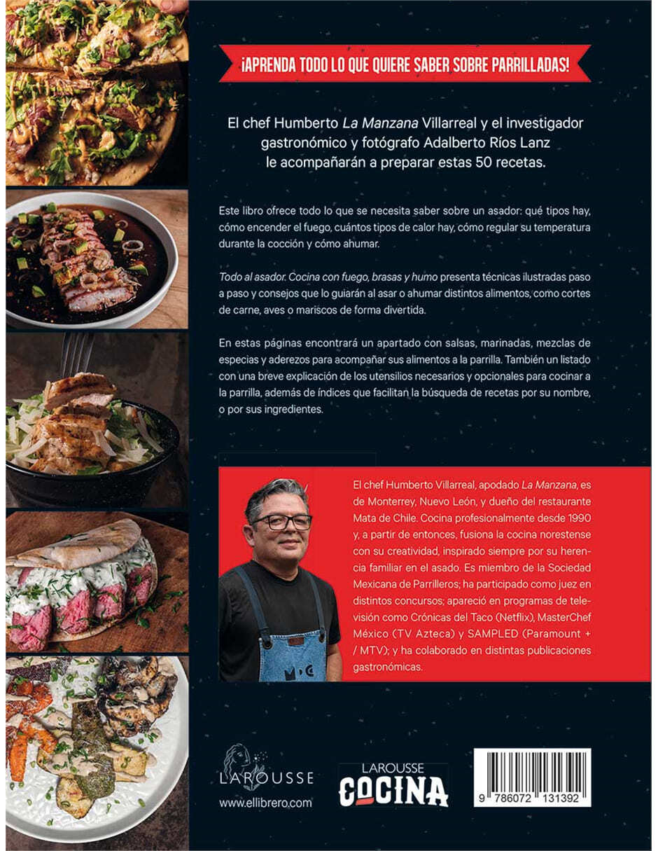 Libro Todo al asador de Humberto Villarreal Saenz