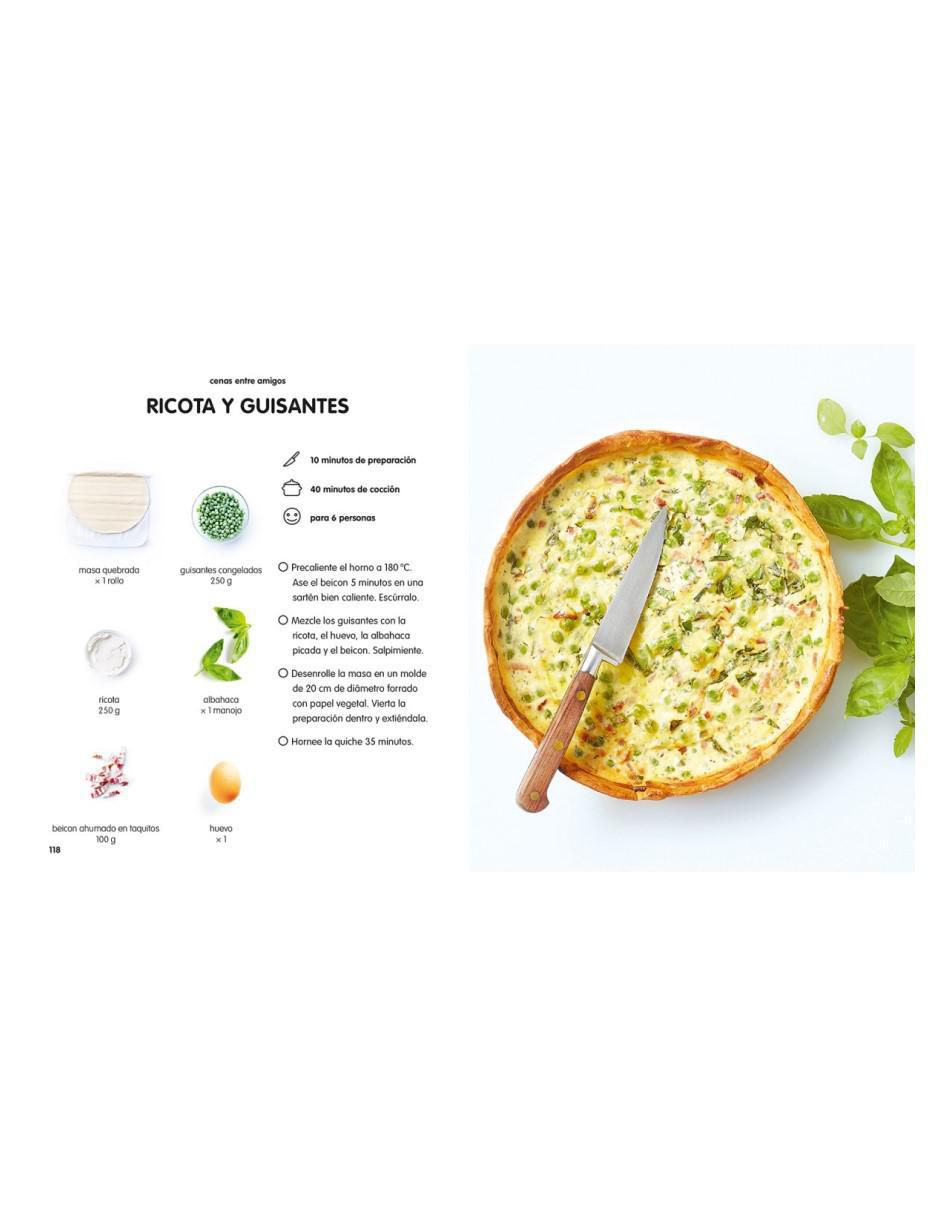 Libro 100 Recetas Quiches Y Tartas de 2