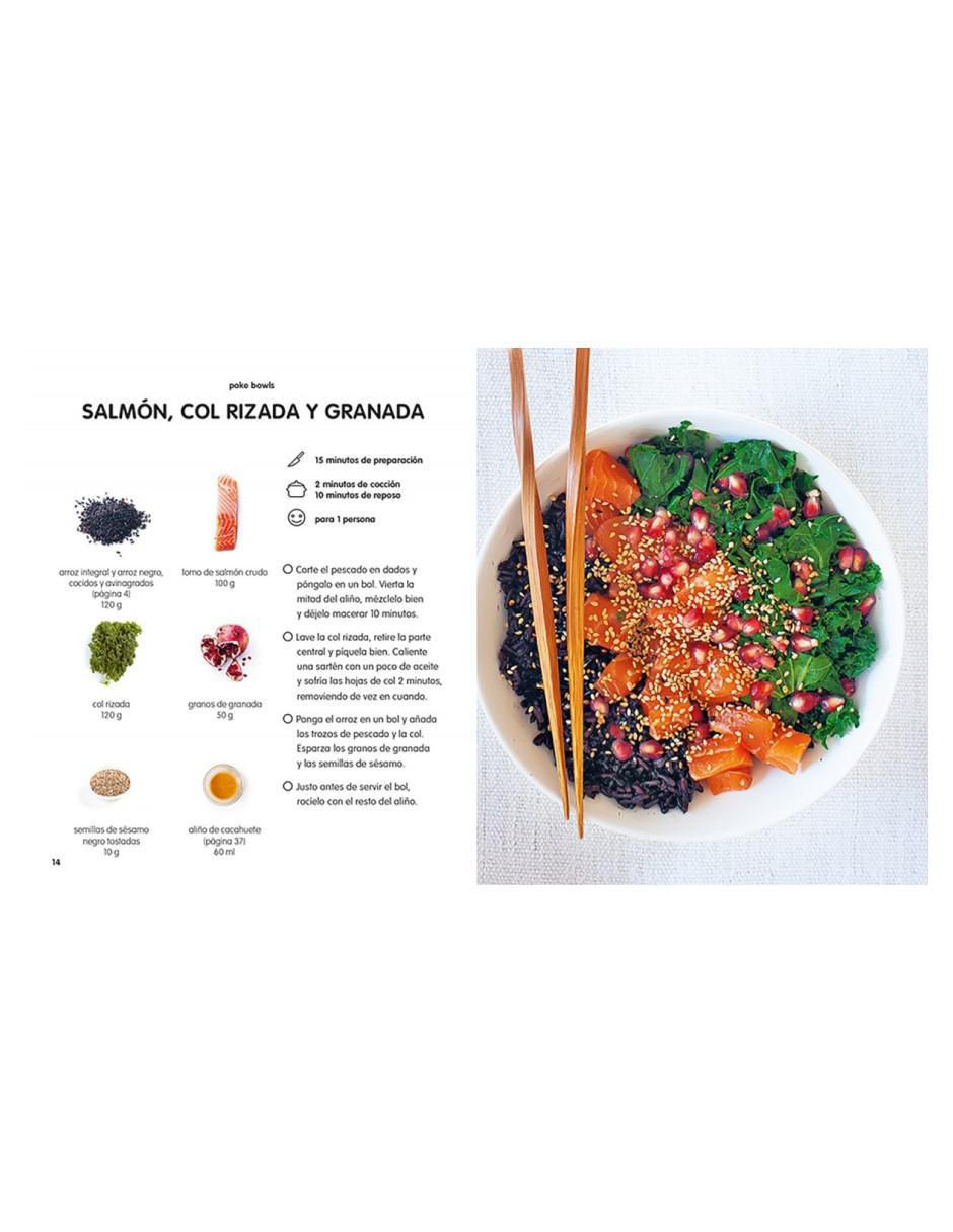 Libro 100 Recetas Bowls Ricos Y Sanos de 2