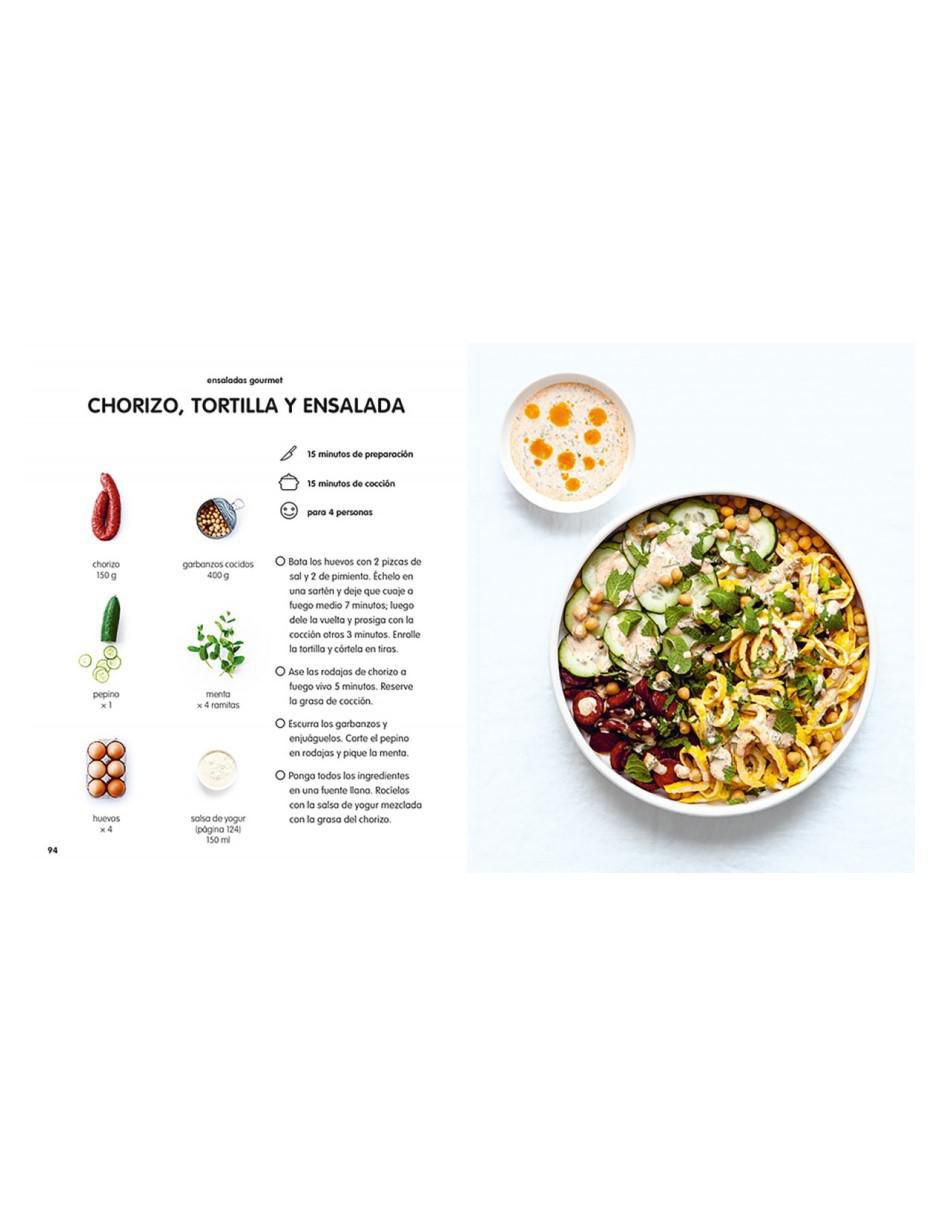 Libro 100 Recetas Bowls Ricos Y Sanos de 3