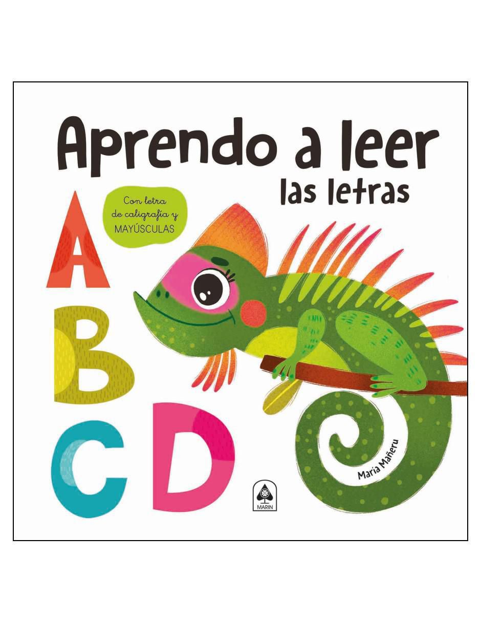 Libro Aprendo A Leer Las Letras de Marín Libro Aprendo A Leer Las Letras de Marín