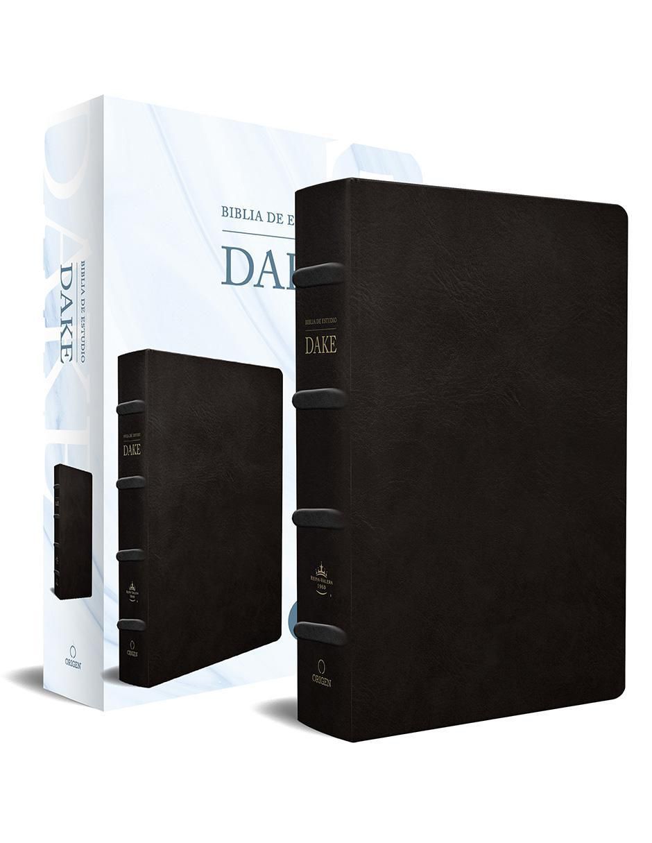 Libro RVR 1960 Biblia De Estudio Dake Piel Negra Libro RVR 1960 Biblia De Estudio Dake Piel Negra