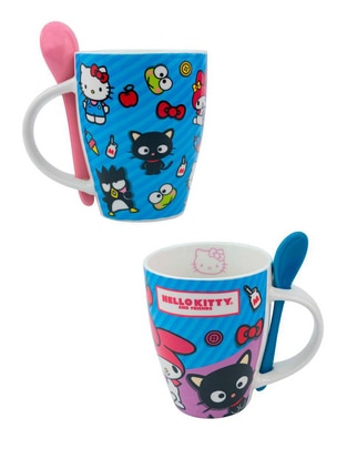 Set de tazas infantil Hello Kitty 4 piezas