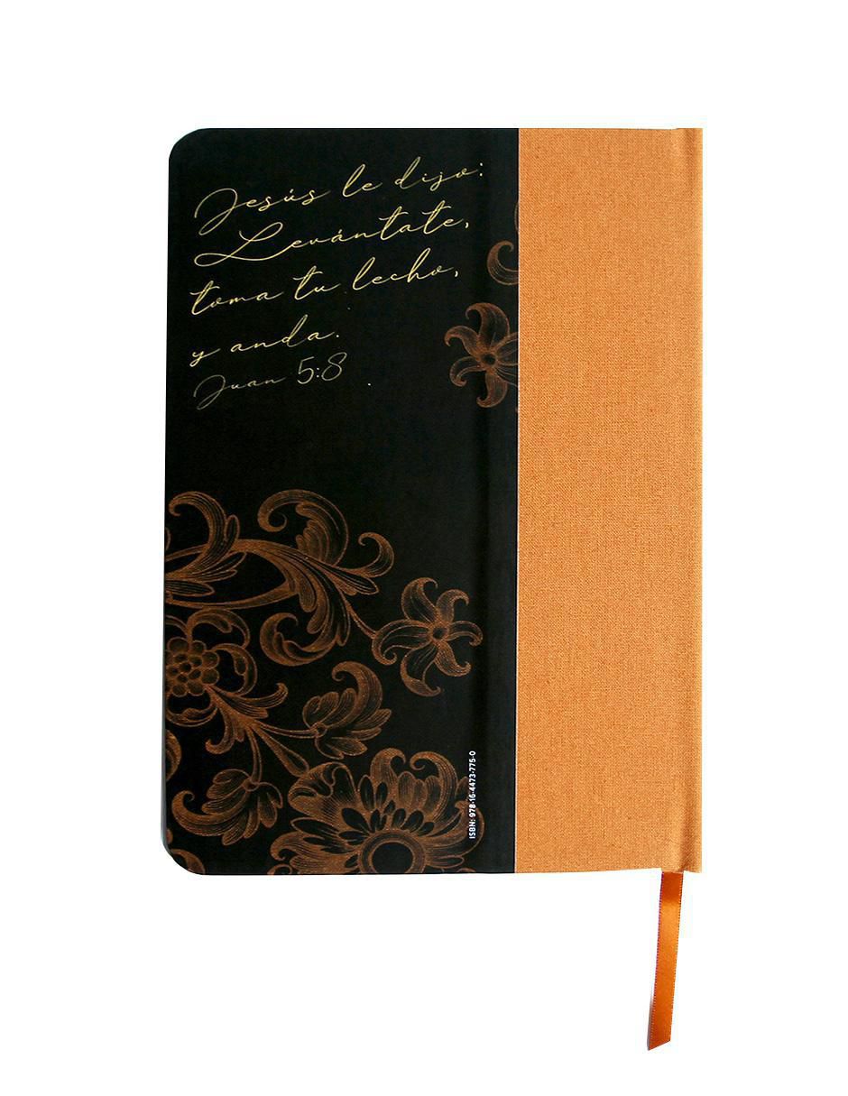 Libro Biblia RVR 1960 Letra Grande, Tamaño Manual, Tapa Dura De Tela Jesús Sana de Reina Valera 3